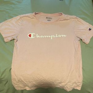 L girls champion tee